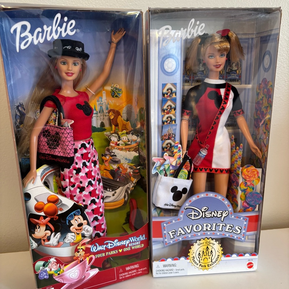 Disney World Barbies
